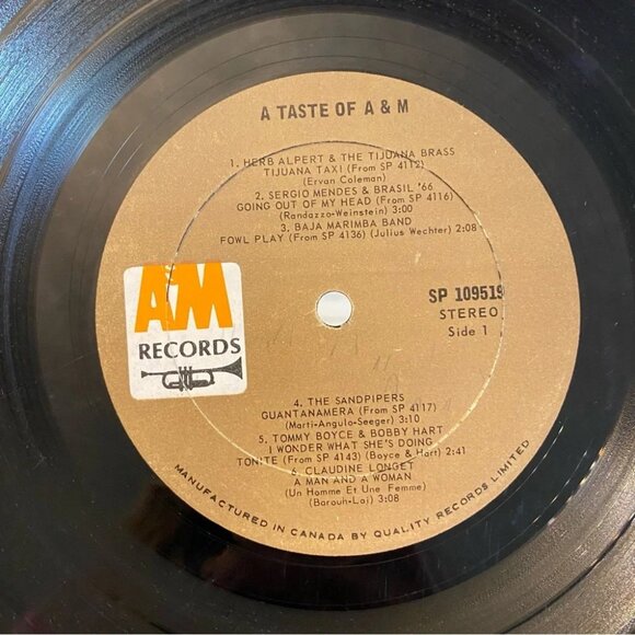 Old Vinyl Record Herb Alpert and The Tijuana Brass - Picture 5 of 15